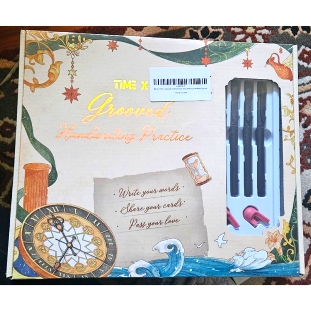 Cursive Grooved Handwriting Workbook Reusable Handwriting Workbook. - Picture 7 of 8